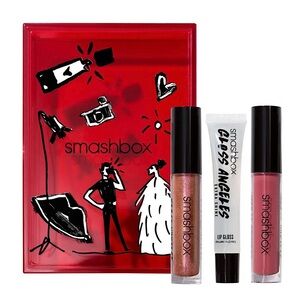 Smashbox Gloss Angeles Trio Lipgloss Set Celeb Sighting Hustle & Glow Shimmer